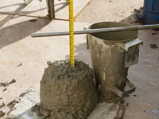 Concrete cube testing in laboratory press Harare